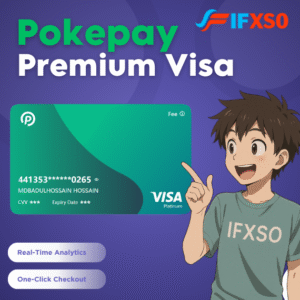 Pokepay Premium Visa for Online Payments